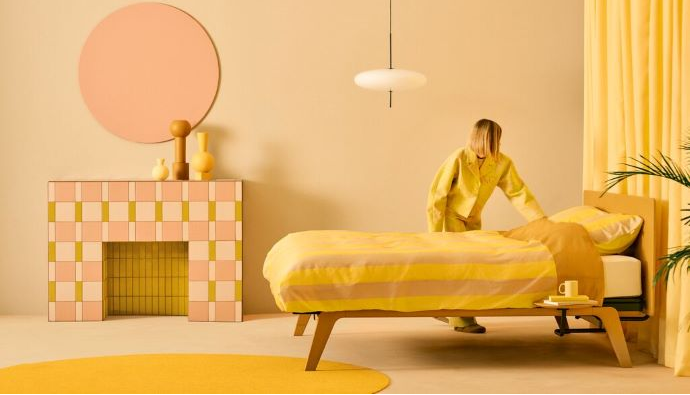 Bed 120x200 cm compleet, de perfecte keuze voor kleine ruimtes