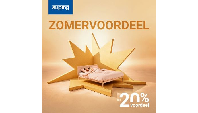 Tot 20% voordeel tijdens de Auping Summer Sale | Kwakernaat Bedden