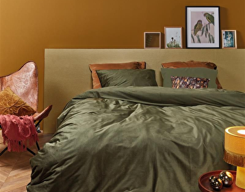 Dekbedovertrek At Home by BeddingHouse Cosy Corduroy Green