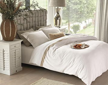 Dekbedovertrek Riviéra Maison Ease White