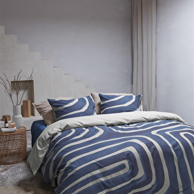 Dekbedovertrek Vtwonen Tribe Indigo | 240x200/220
