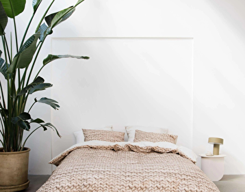 Dekbedovertrek Snurk Twirre Sand Beige Flannel