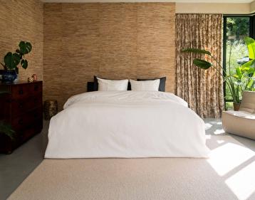 Dekbedovertrek Kayori Erimo Katoen Wit