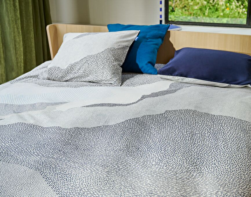 Dekbedovertrek Auping Camouflage blue