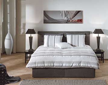 Dekbedovertrek Yellow Melanie brilliant white