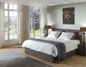 Dekbedovertrek Yellow Edith brilliant white