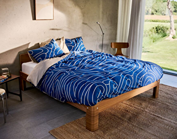 Dekbedovertrek Auping Meandering Blue