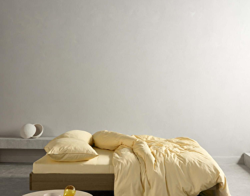 Dekbedovertrek Essenza Home Minte Yellow straw