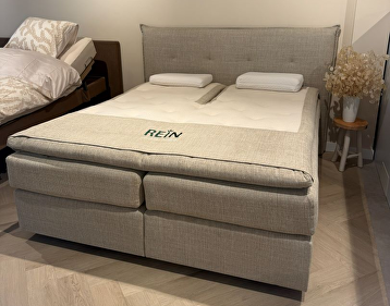 30% KORTING Rein Natuurlijke boxspring Showroommodel 180 x 210